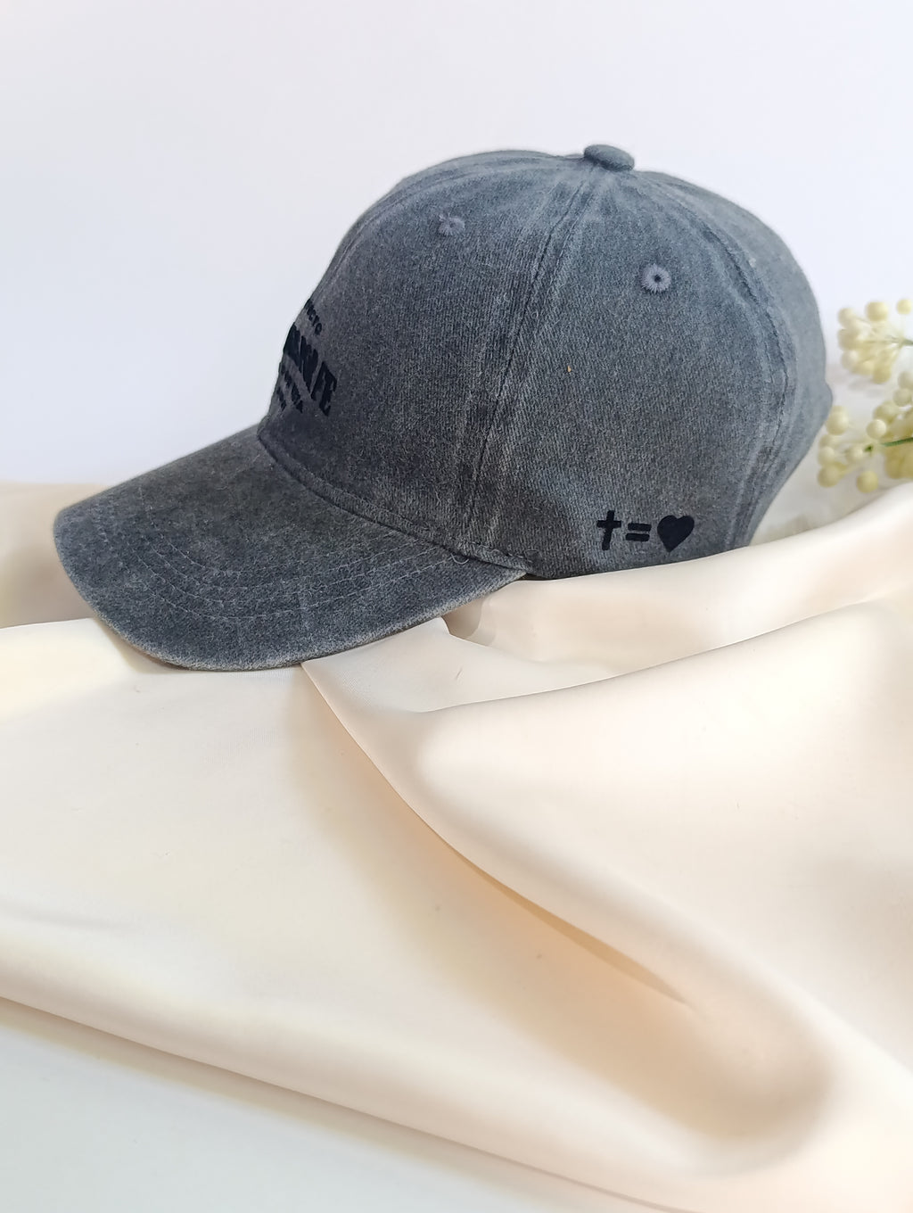 Keppi denim prelavado "Vivimos por Fe"