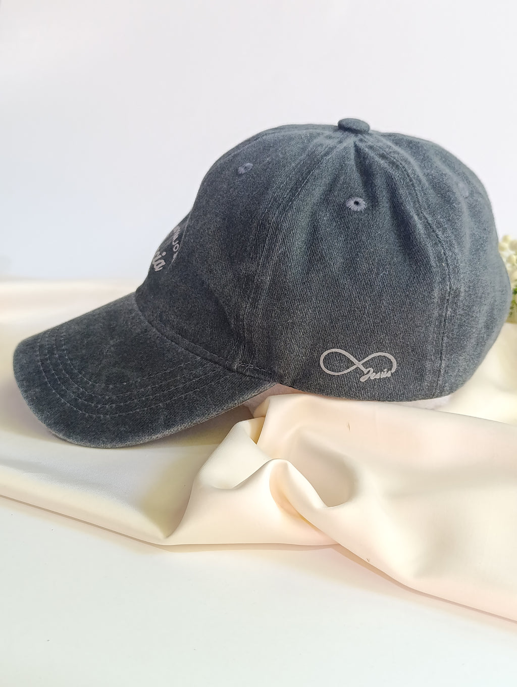 Keppi denim prelavado "Bajo su Gracia"