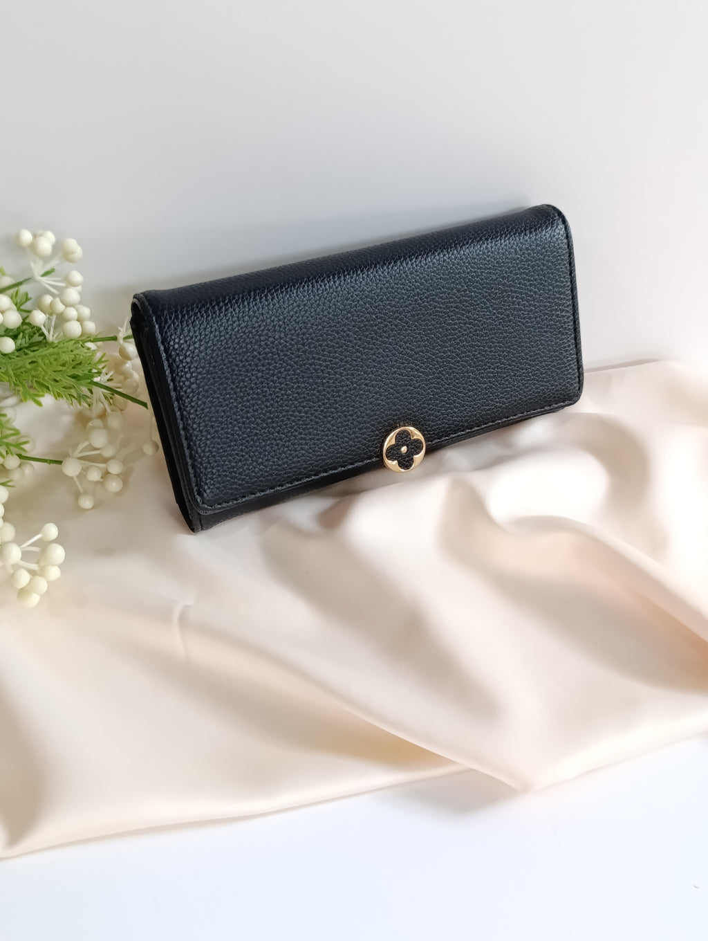 Billetera dama con tapa