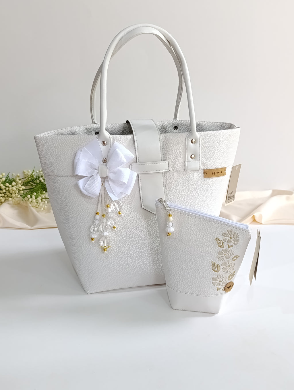 Bolso porta Mate Eleganzza color Blanco