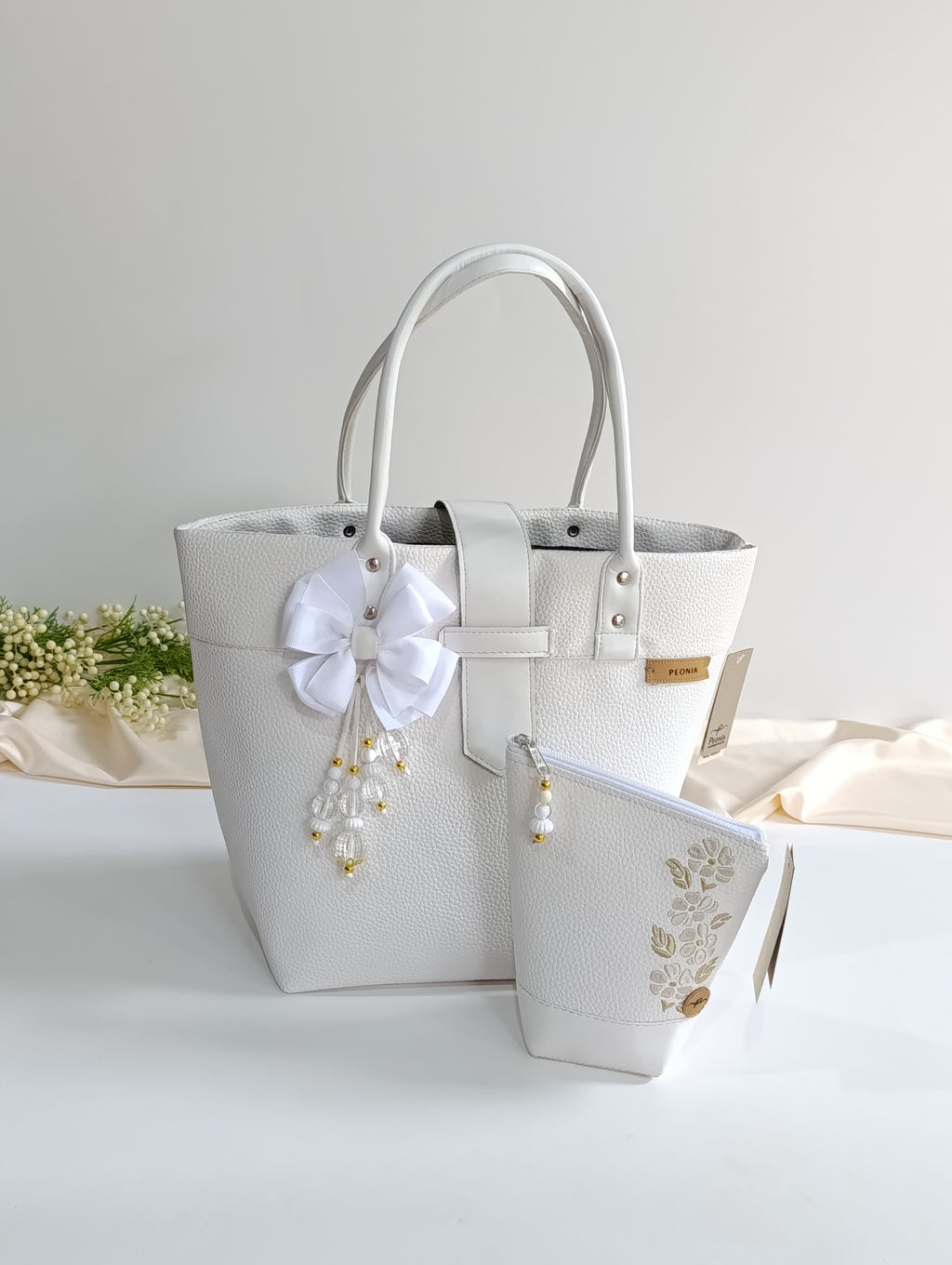 Bolso porta Mate Eleganzza color Blanco