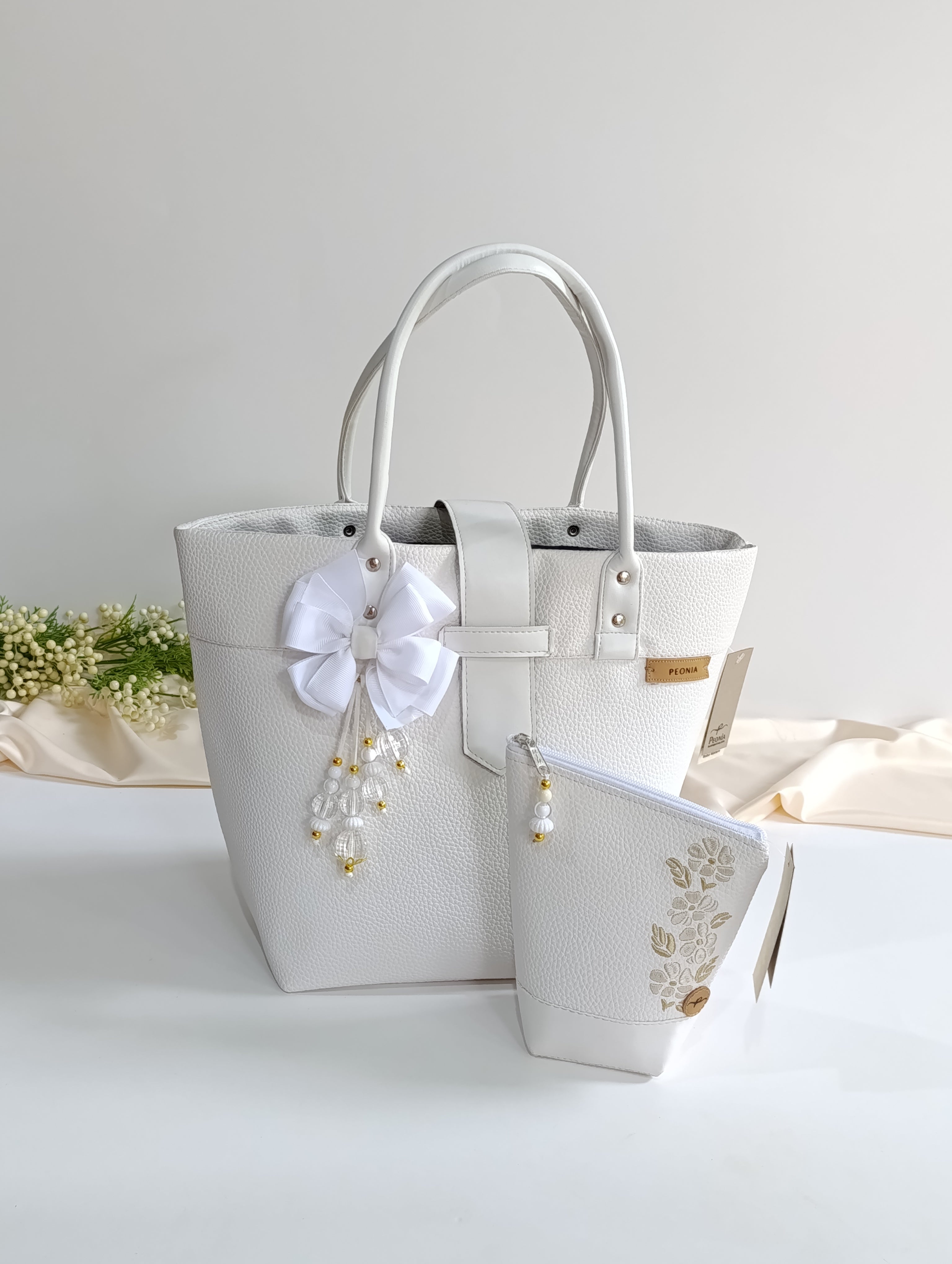 Bolso porta Mate Eleganzza color Blanco