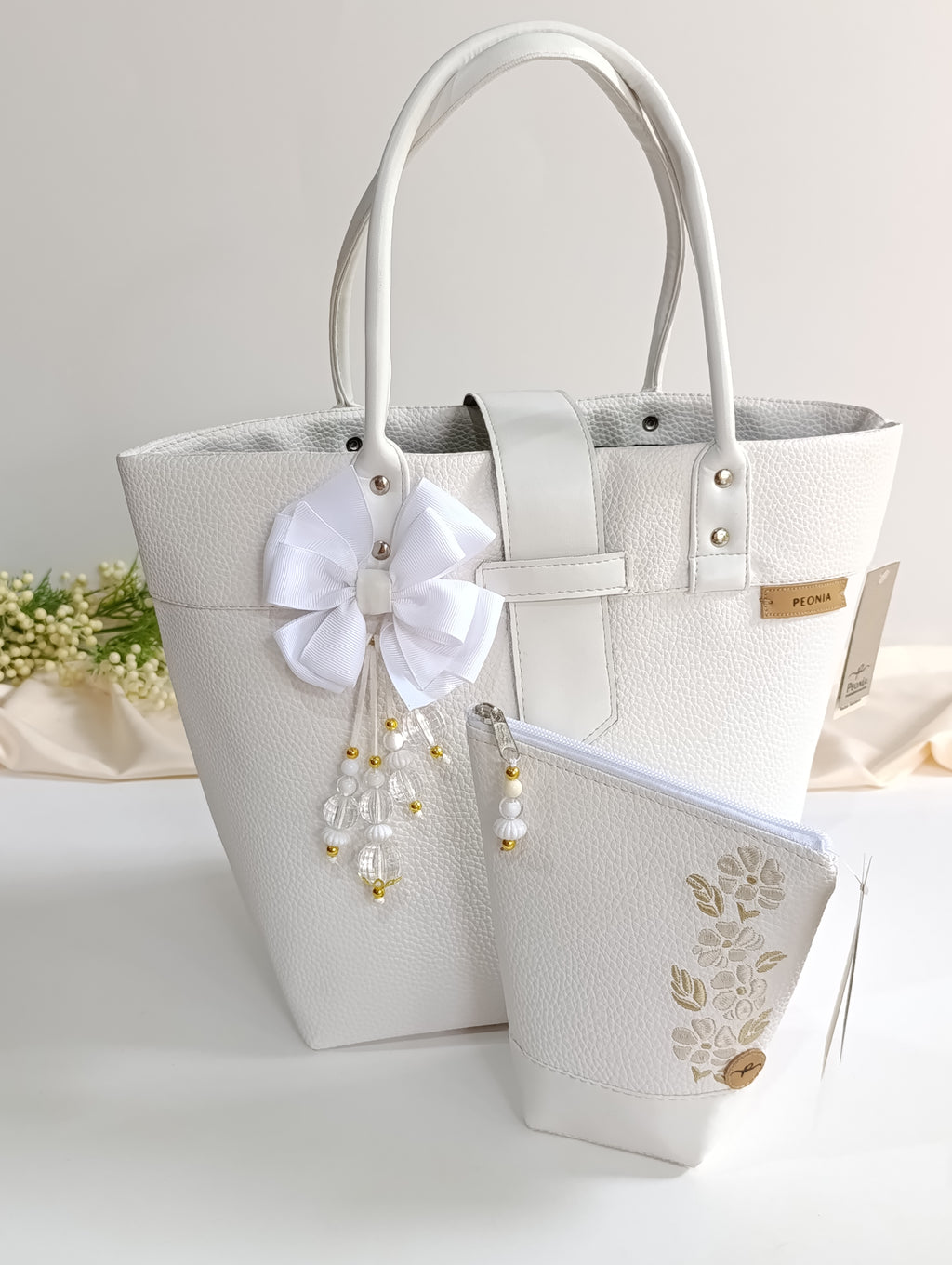 Bolso porta Mate Eleganzza color Blanco