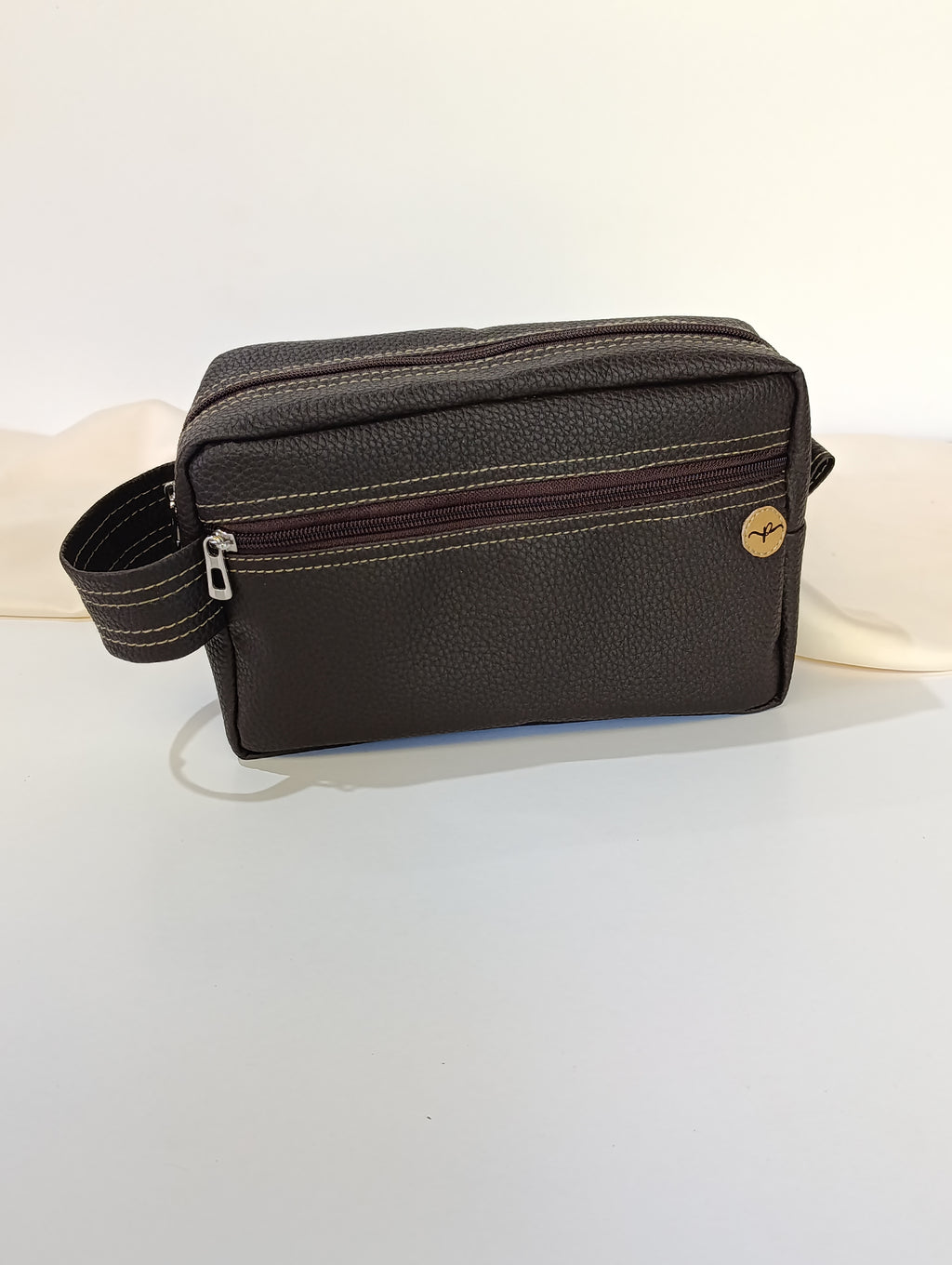 Necesser doble cierre -Disponible en varios colores.