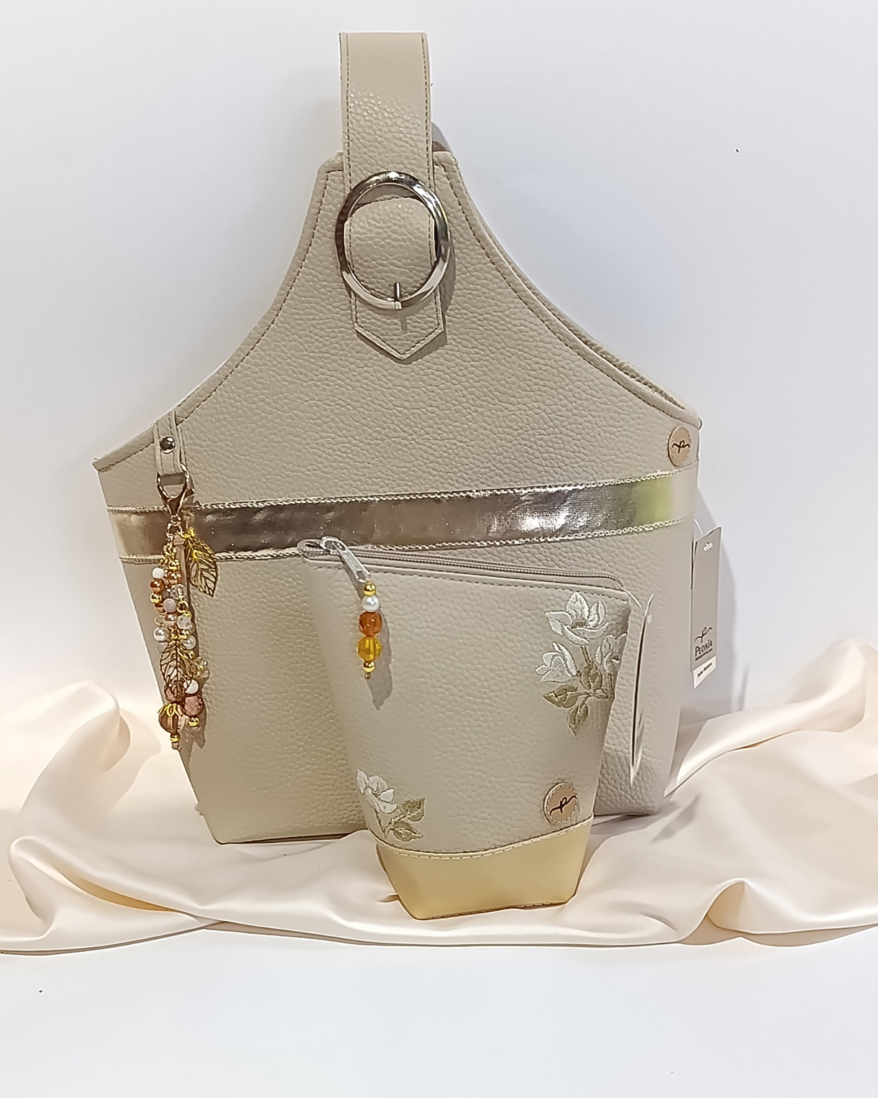 Bolso porta Mate Chic color Arena