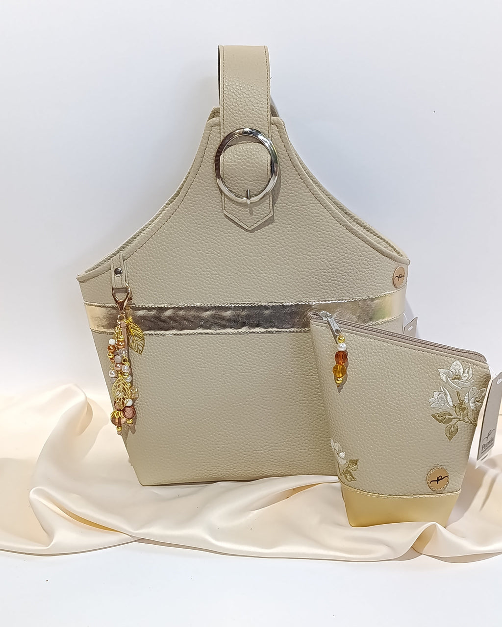 Bolso porta Mate Chic color Arena