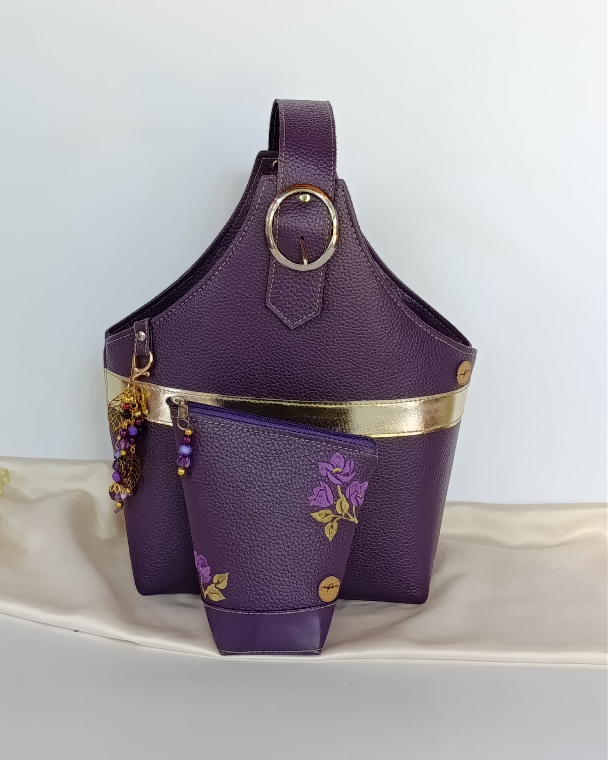 Bolso porta Mate Chic color Violeta