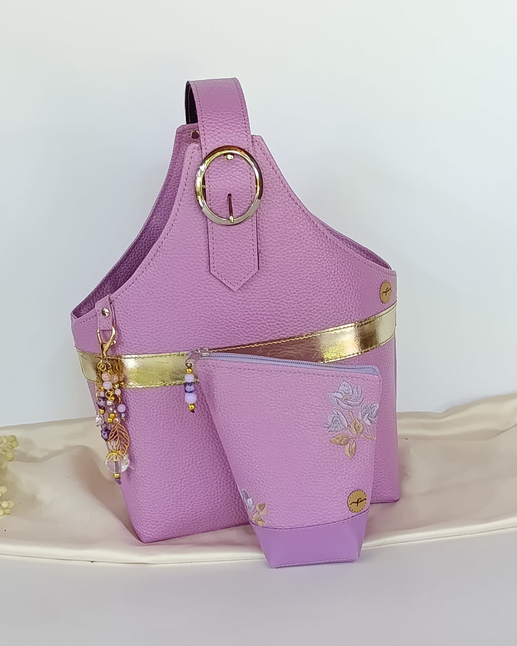 Bolso porta Mate Chic color Lavanda