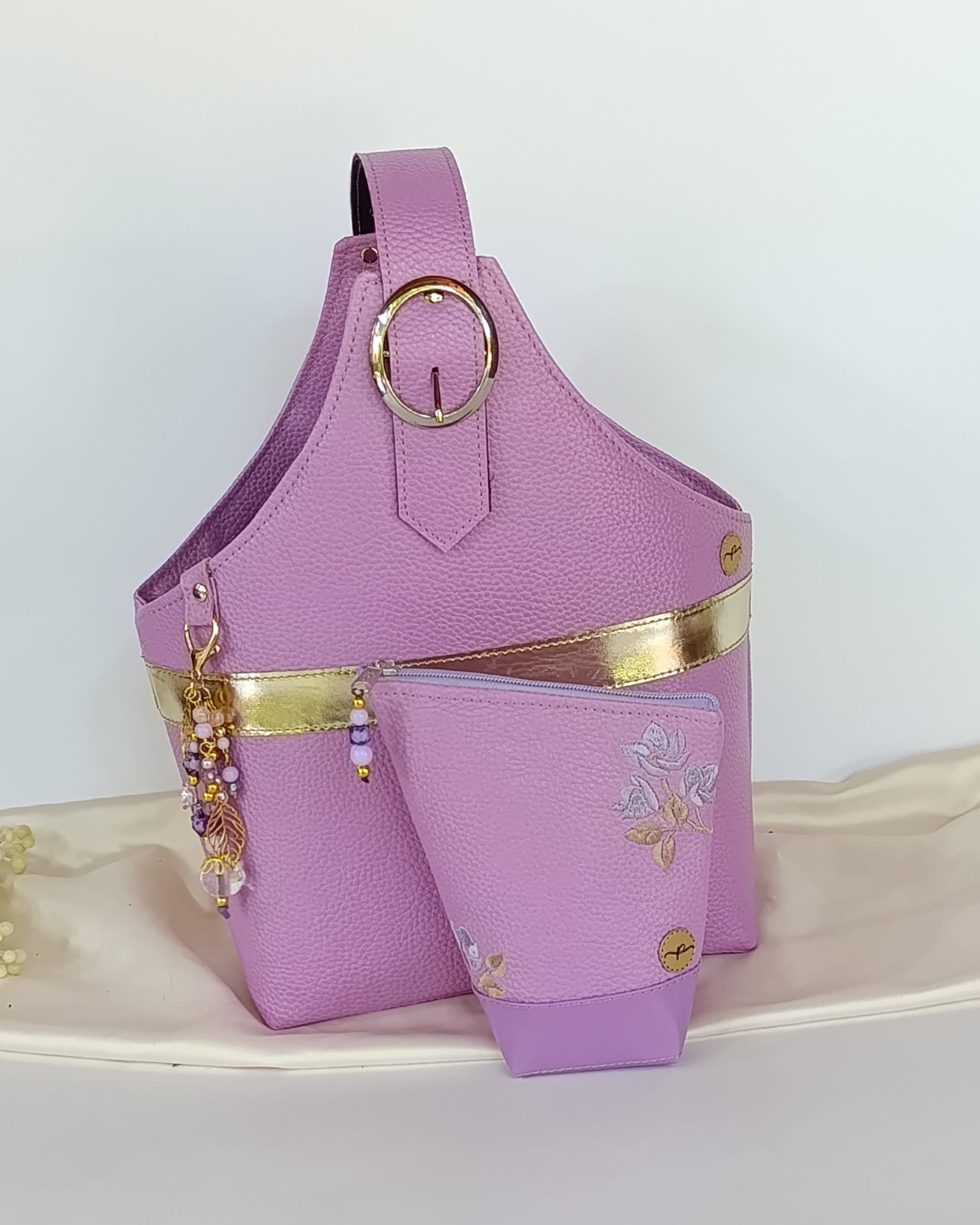 Bolso porta Mate Chic color Lavanda