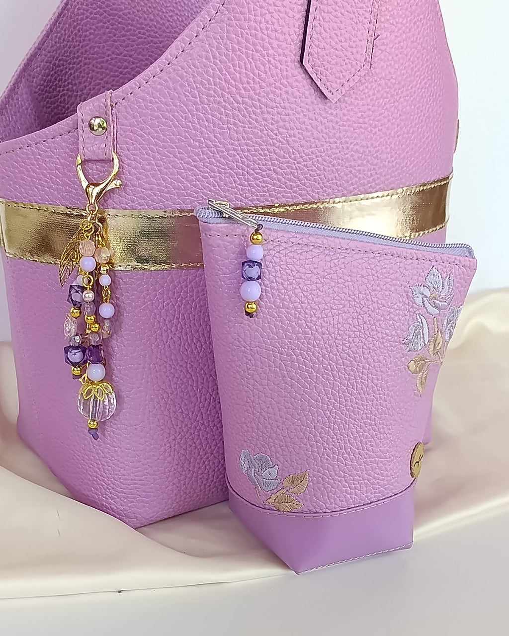 Bolso porta Mate Chic color Lavanda