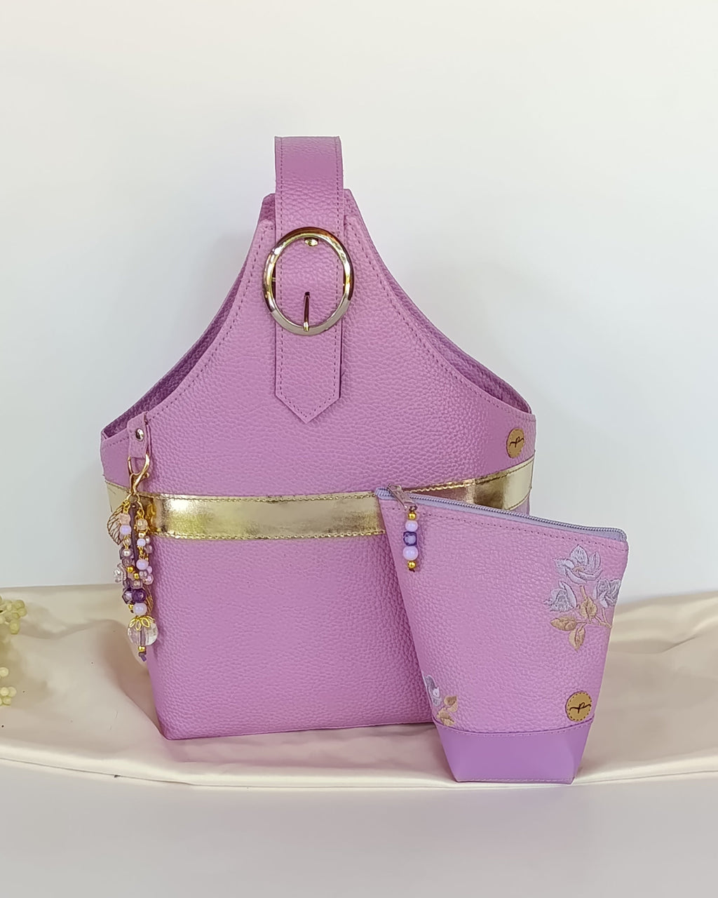 Bolso porta Mate Chic color Lavanda