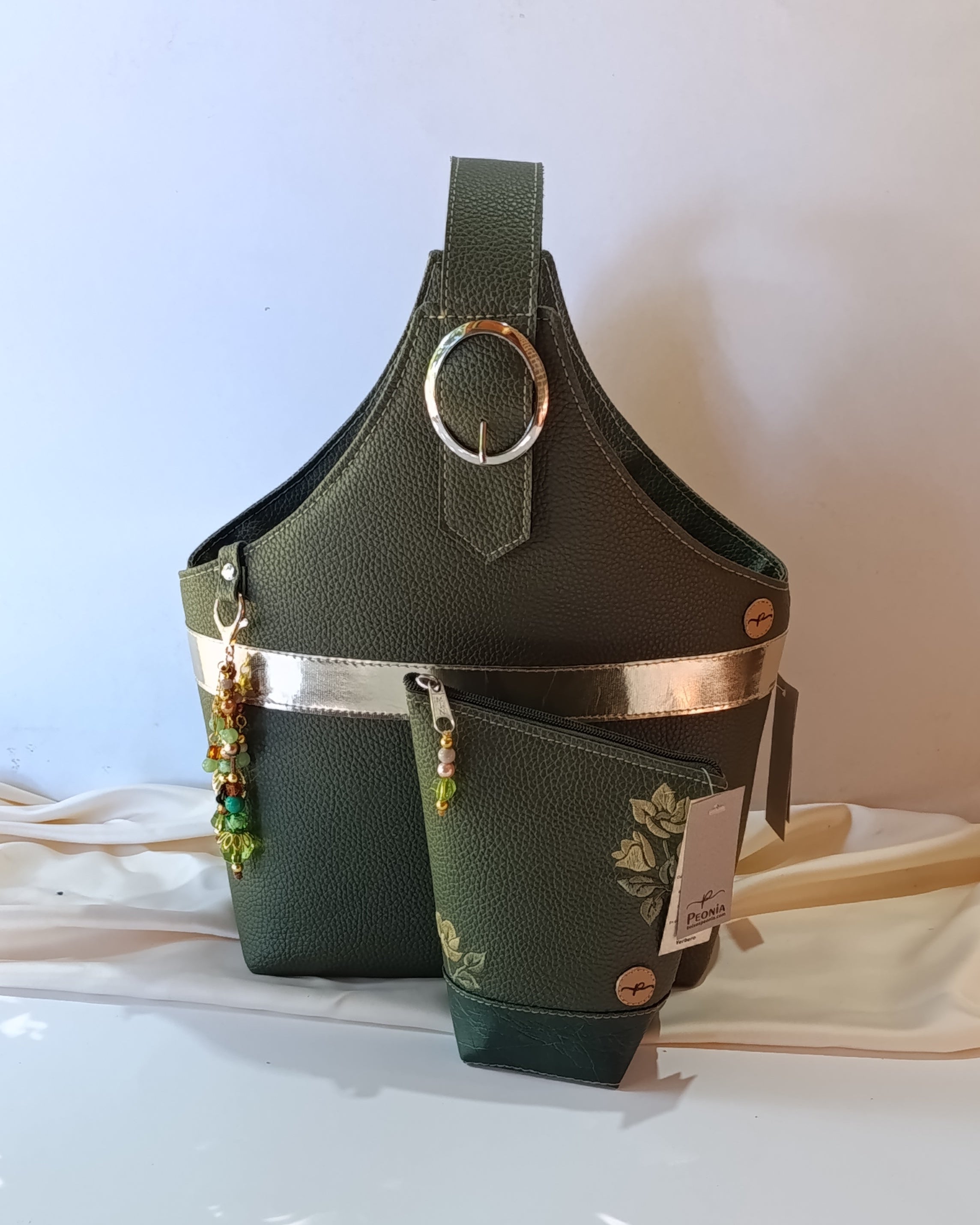 Bolso porta Mate Chic color Olivo Profundo